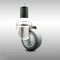 Service Caster 3.5 Inch 316SS Thermoplastic Rubber Swivel 1-5/8 Inch Expanding Stem Caster SCC SCC-SS316EX20S3514-TPRB-158 - alternate 1